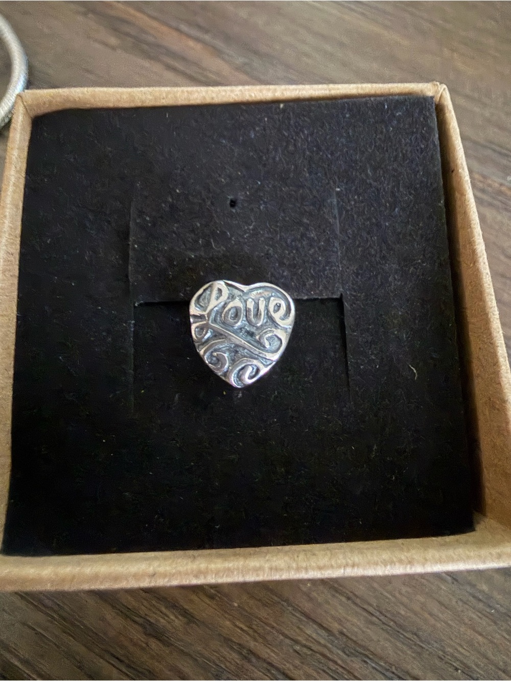 Pandora Silver Love Charm